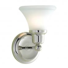 Norwell 8951-PN-FL - One Light Nickel Wall Light