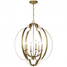  42139NBR - Foyer Chandelier 6Lt