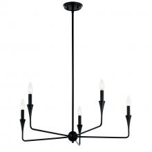  52689BK - Chandelier 5Lt