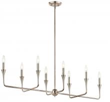  52693PN - Linear Chandelier 8Lt