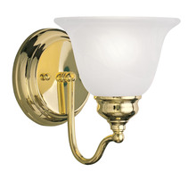  1351-02 - 1 Light Polished Brass Bath Light