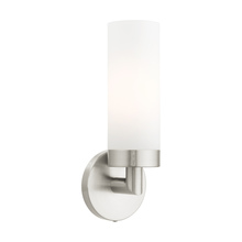  15071-91 - 1 Lt Brushed Nickel ADA Single Sconce