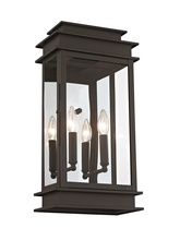  2018-07 - 2 Light Bronze Outdoor Wall Lantern