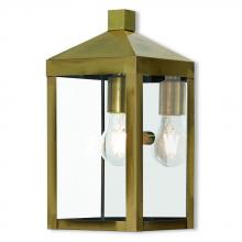  20582-01 - 1 Lt AB Outdoor Wall Lantern