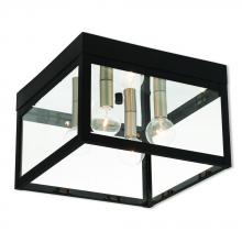  20589-04 - 4 Lt BK Outdoor Ceiling Mount