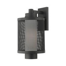  20683-14 - 1 Lt Textured Black Wall Lantern