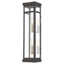  20706-07 - 2 Lt BZ Outdoor Wall Lantern