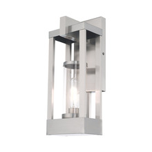  20992-91 - 1 Lt Brushed Nickel Outdoor Wall Lantern