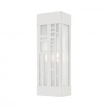  22972-91 - 2 Light Brushed Nickel Outdoor ADA Sconce