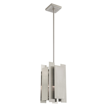  40691-91 - 1 Lt Brushed Nickel Mini Pendant