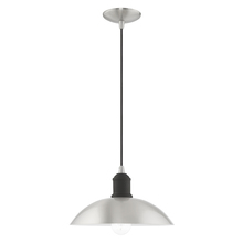  41193-91 - 1 Lt Brushed Nickel Mini Pendant