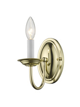  4151-02 - 1 Light Polished Brass Wall Sconce