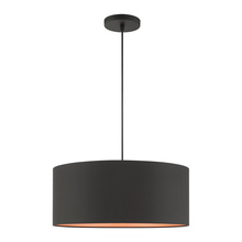  45610-04 - 3 Lt Black  Pendant