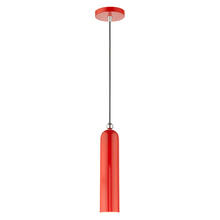  46751-72 - 1 Lt Shiny Red Pendant