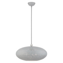  49185-80 - 3 Lt Nordic Gray Pendant