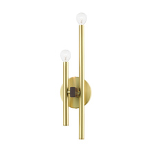  49342-12 - 2 Lt Satin Brass  ADA Double Sconce