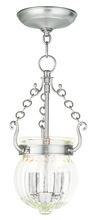  50503-91 - 2 Light Brushed Nickel Pendant