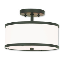  62626-07 - 2 Light Bronze Ceiling Mount