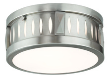  65506-91 - 2 Light Brushed Nickel Ceiling Mount