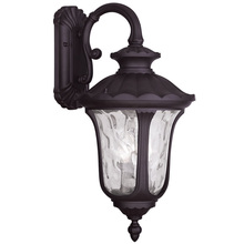  7857-07 - 3 Light Bronze Outdoor Wall Lantern