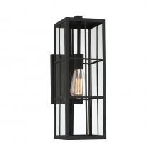  5-1990-BK - Ericson 1-Light Outdoor Wall Lantern in Matte Black