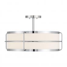  6-4193-4-11 - Chauncey 4-Light Ceiling Light in Chrome