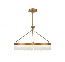  7-1621-53-322 - Landon LED Pendant in Warm Brass