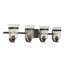  8-3030-4-13 - Goodwin 4-Light Bathroom Vanity Light in English Bronze