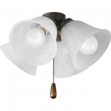  P2643-20WB - AirPro Collection Four-Light Ceiling Fan Light