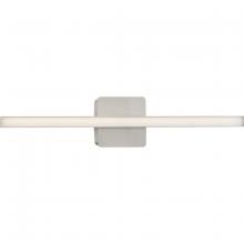  P300404-009-CS - Phase 4 Collection 24 in. Brushed Nickel Medium Modern Integrated 3CCT Integrated LED Linear Vanity