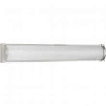  P300409-009-30 - Barril Collection 32 in. Brushed Nickel Large Modern Integrated LED Linear Vanity Light