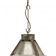  P500195-161 - POINT DUMEÂ® byJeffrey Alan Marks for Progress Lighting Rockdance Collection Aged Brass  Pendant