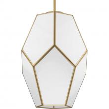  P500436-078 - Latham Collection One-Light Vintage Brass Contemporary Pendant