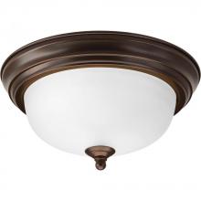  P3924-20ET - One-Light Dome Glass 11-3/8" Close-to-Ceiling