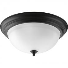  P3926-80 - Three-Light Dome Glass 15-1/4" Close-to-Ceiling