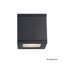  WS-W2505-BK - RUBIX Outdoor Wall Sconce Light