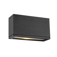  WS-W2510-BK - RUBIX Outdoor Wall Sconce Light