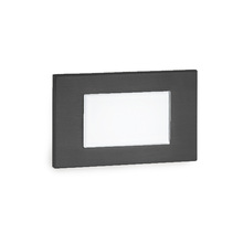  4071-30BK - LED Low Voltage Diffused Step and Wall Light