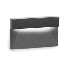  WL-LED140-C-BK - LED Horizontal Ledge Step and Wall Light