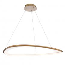  PD-41442-35-AB - Oyster Pendant Light