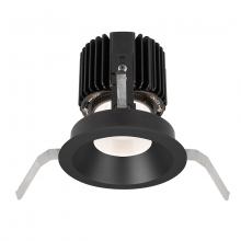  R4RD1T-W840-BK - Volta Round Shallow Regressed Trim with LED Light Engine