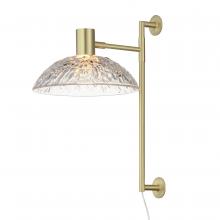  24980TCSBR - Metropolis-Pin Up Wall Sconce