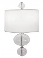  9921-CH-CL - Crystorama Stella 2 Light Chrome Sconce