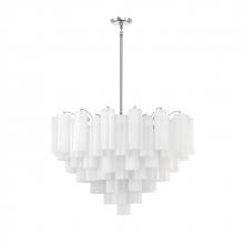  ADD-316-CH-WH - Addis 16 Light Polished Chrome Chandelier