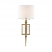  CLI-231-AG - Clifton 1 Light Aged Brass Sconce