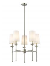  3033-5BN - 5 Light Chandelier