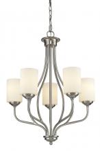  434-5-BN - 5 Light Chandelier