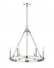  482R-6PN - 6 Light Chandelier