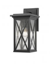  583M-BK - 1 Light Outdoor Wall Light