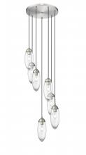  651P-7R-BN - 7 Light Chandelier